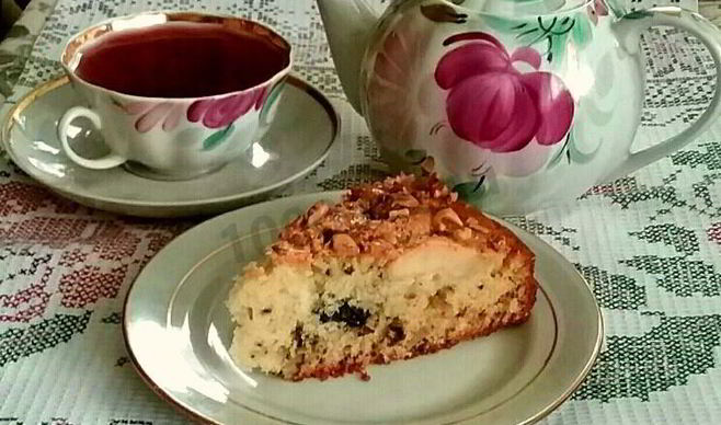 Осенний яблочный пирог