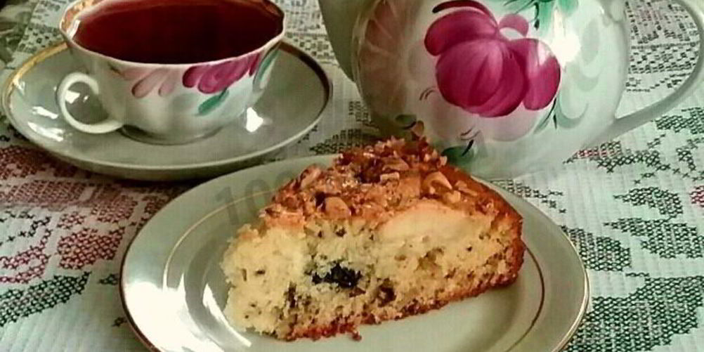 Рецепт осенний яблочный пирог