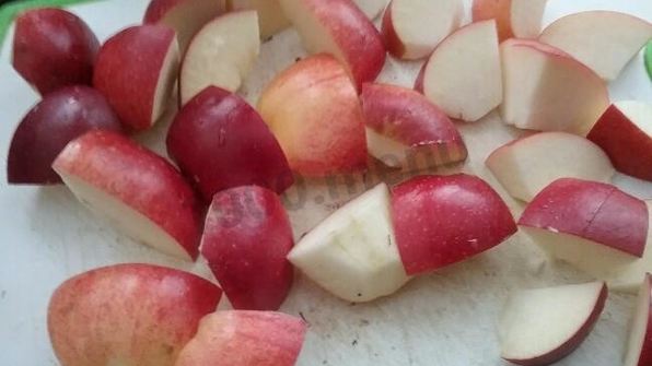 осенний яблочный пирог