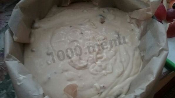 осенний яблочный пирог