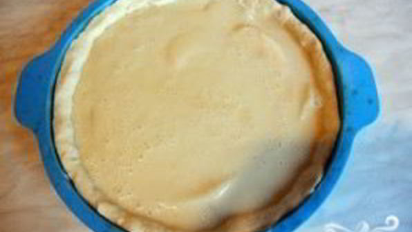 песочный пирог с грушами