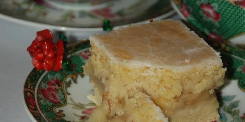 Рецепт песочный пирог с яблоками