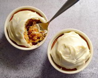 Пирог из моркови и ржаной муки