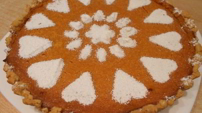 Пирог из тыквы