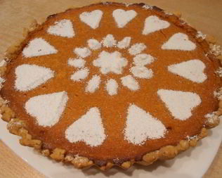 Пирог из тыквы