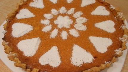 Пирог из тыквы