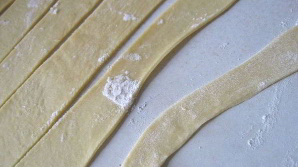 пирог из заварного теста с грибами