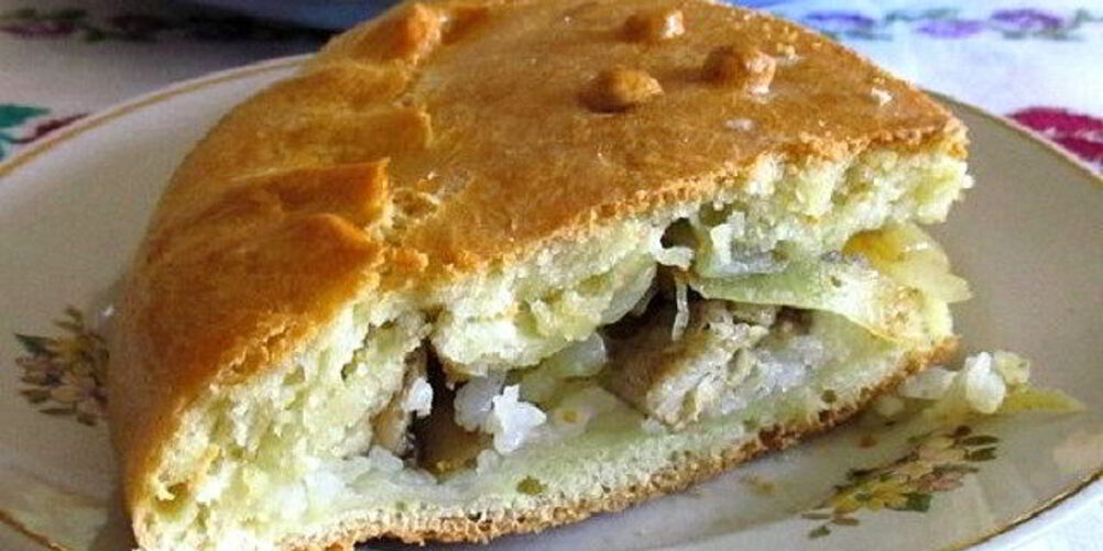 Рецепт пирог на кефире с рыбой