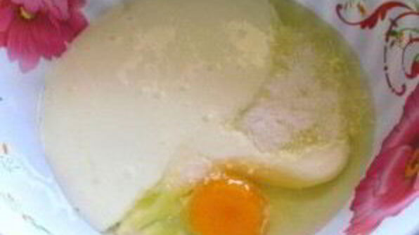 пирог на кефире с рыбой