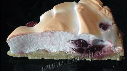 Пирог с черешней