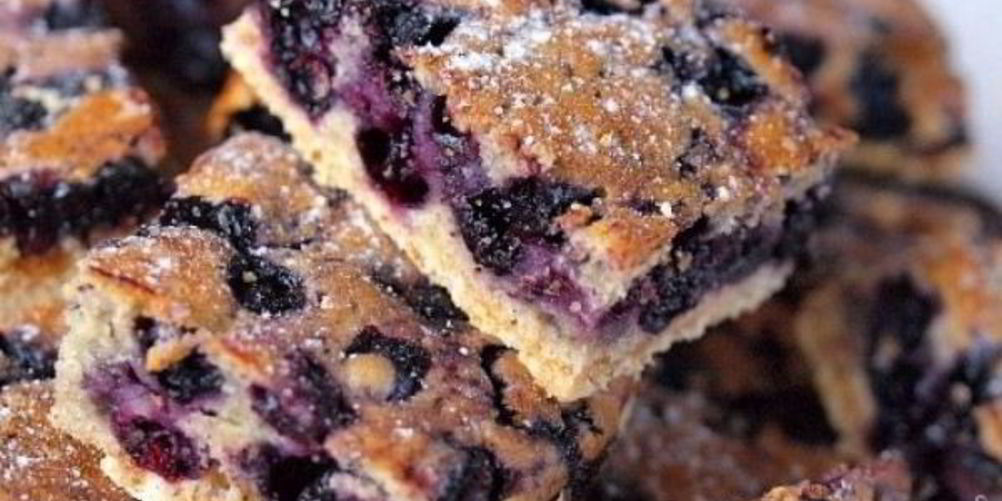 Рецепт пирог с черникой