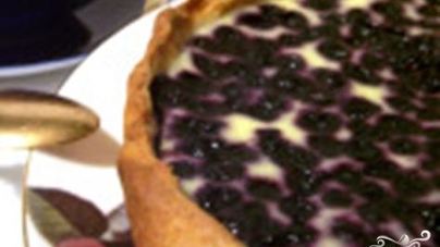 Пирог с голубикой Финский