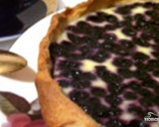 Пирог с голубикой Финский