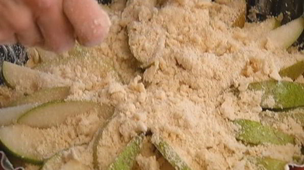 пирог с грушами и имбирем