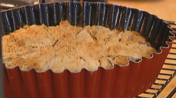 пирог с грушами и имбирем