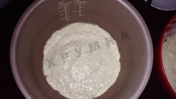 пирог с картошкой и грибами в мультиварке