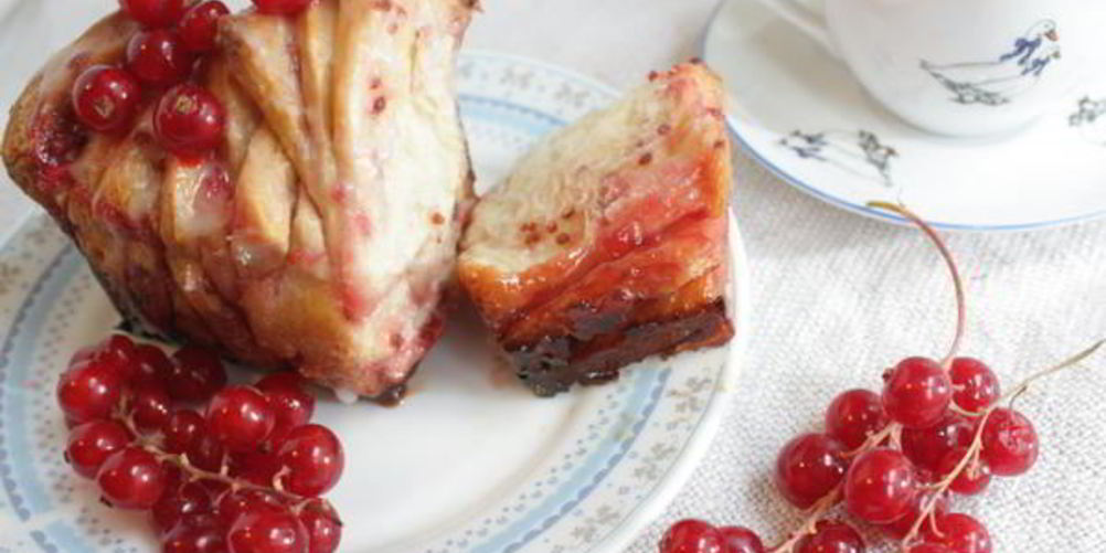 Рецепт пирог с красной смородиной