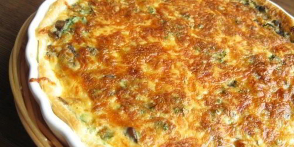 Рецепт пирог с шампиньонами