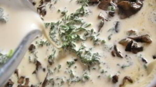 пирог с шампиньонами