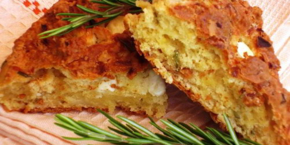 Рецепт пирог с сыром фета и розмарином