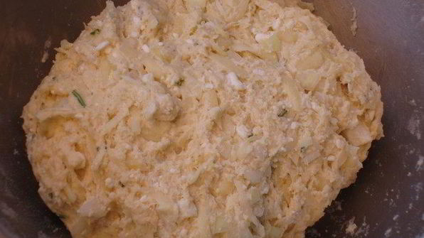 пирог с сыром фета и розмарином