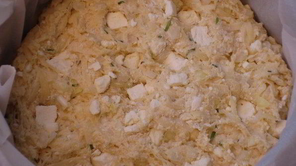 пирог с сыром фета и розмарином