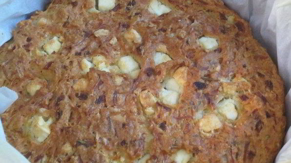 пирог с сыром фета и розмарином