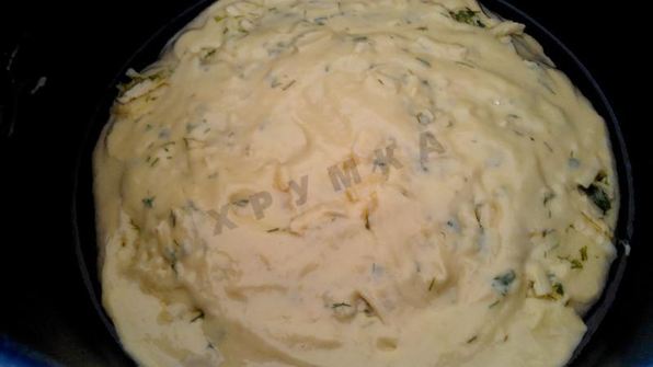 пирог с сыром в мультиварке заливной