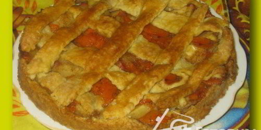 Рецепт пирог с тыквой и яблоками