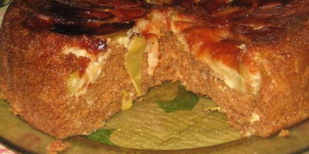 Рецепт пирог с яблоками в мультиварке панасоник