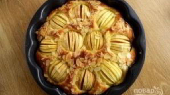 пирог с яблоками