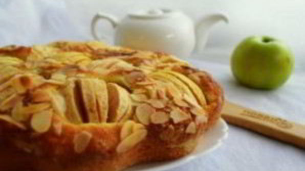 пирог с яблоками
