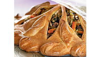 Пирог с зеленью