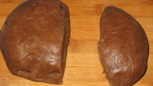 пирог шоколадно-творожный жираф