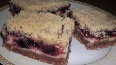 Пирог со смородиновым джемом