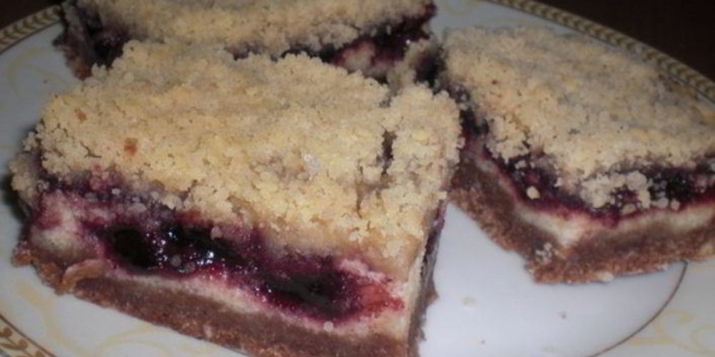 Рецепт пирог со смородиновым джемом