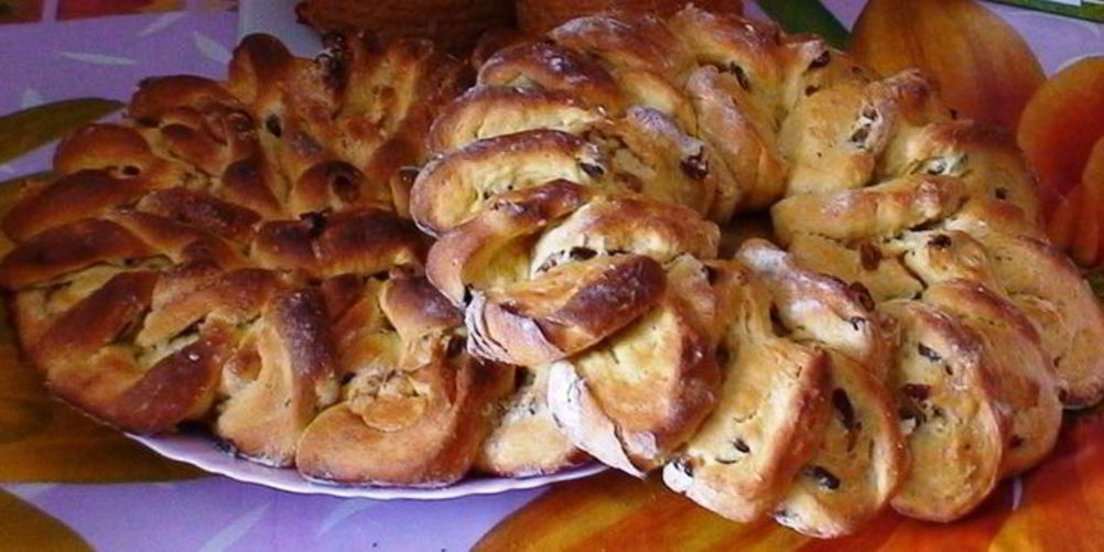 Рецепт пирог цветок