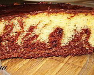 Пирог Зебра