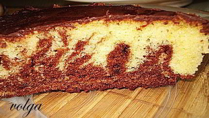 Пирог Зебра