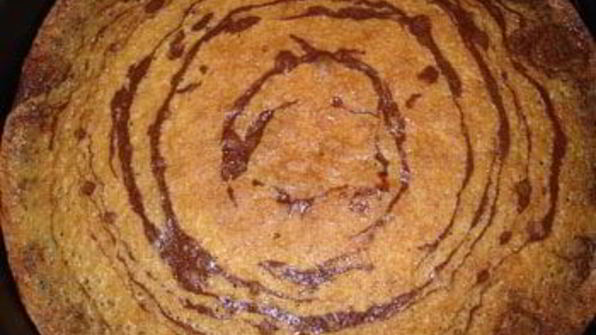 пирог зебра