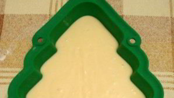 праздничный пирог елочка