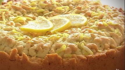 Простой лимонный пирог