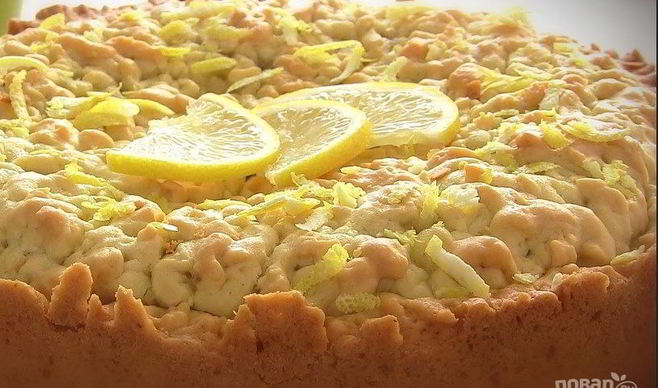 Простой лимонный пирог