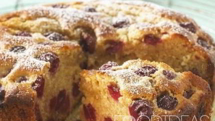 Простой вишневый пирог