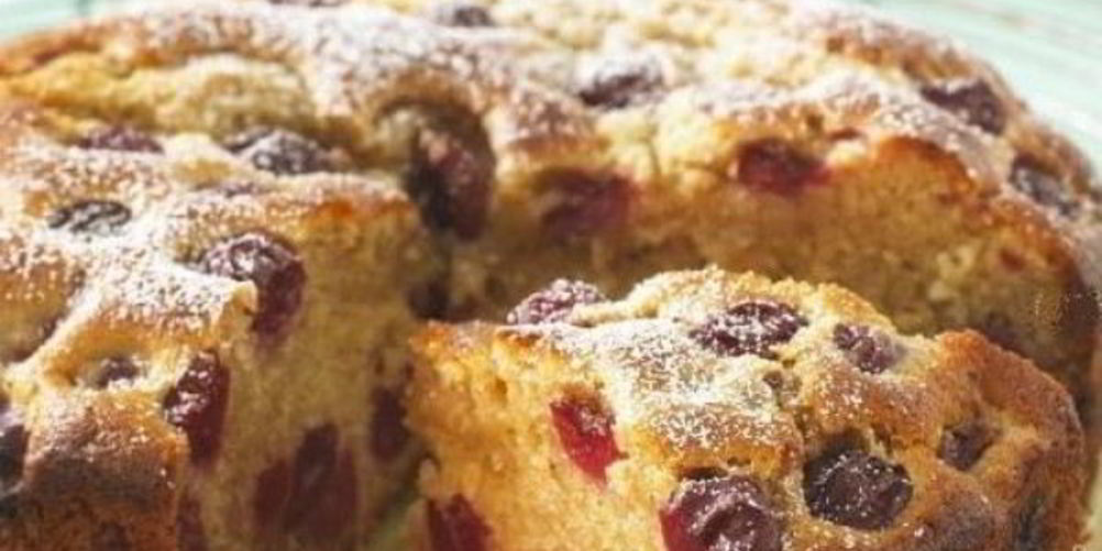 Рецепт простой вишневый пирог