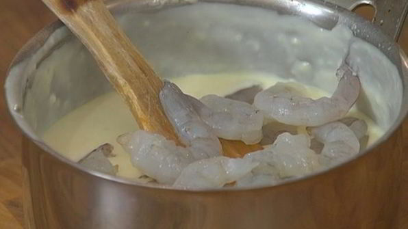 рыбный пирог со сливочной начинкой