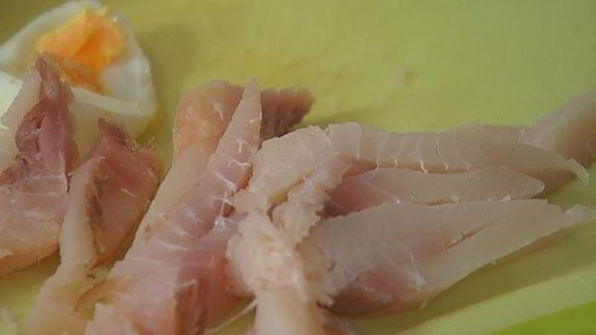 рыбный пирог со сливочной начинкой