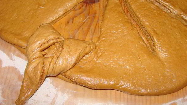 шоколадно-миндальный пирог африканская снежинка