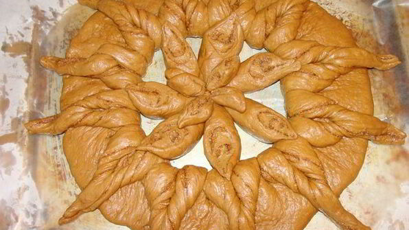 шоколадно-миндальный пирог африканская снежинка