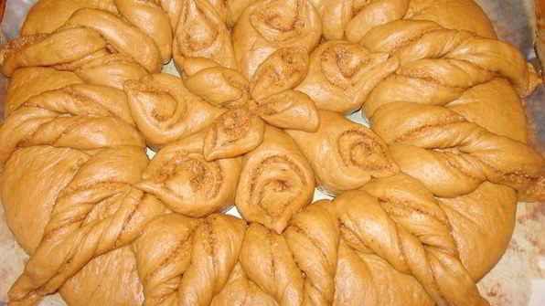 шоколадно-миндальный пирог африканская снежинка